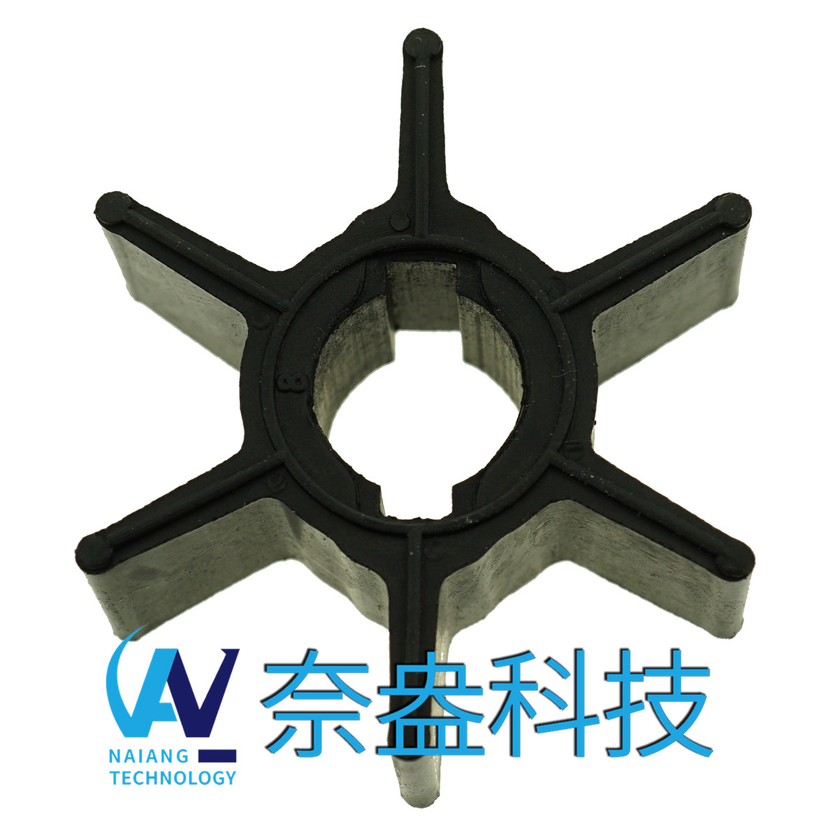 東發(fā)舷外機橡膠葉輪3.3/5hp Tohatsu Impeller 369-65021-1
